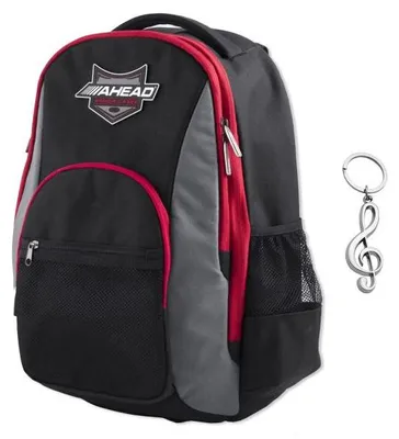 Produktbild von Ahead Armor Rucksack AABP mit Laptop-Fach und Violinschlüssel-Anhänger