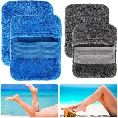 Produktbild von Sandentferner für den Strand - 4 Stück - Sandentferner - praktische Hilfe zur Sandentfernung - sanfte und tragbare Reiniger für Haut und Füße - für Erwachsene - praktische Strandaccessoires für die ganze Familie