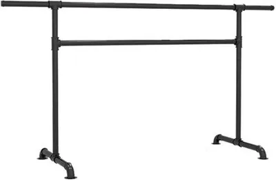 Productafbeelding van Ballet Barre - Dansstang Pilates - Thuis Trainen - Verstelbare Hoogte - 100 x 60 x 105 cm - Zwart