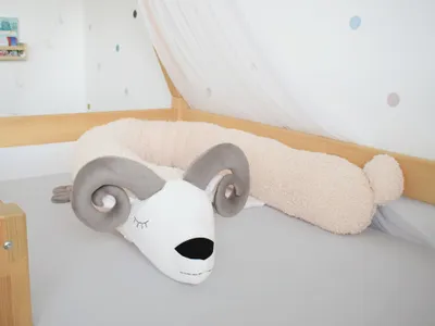 Produktbild von Tierisches Bettgitter LAMM für das Kinderzimmer