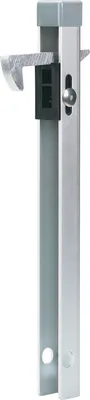 Zdjęcie produktu dla Odbojnik bramy ABL, profil U 500 x 40 x 40 mm, element uchylny aluminiowy, stal ocynkowana ogniowo