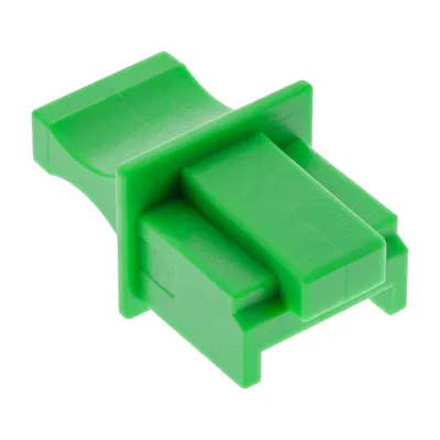 Produktbild von InLine Staubschutz, für RJ45 Buchse, grün 100er Pack, Grün, 110 mm, 150 mm, 30 mm, 177 g