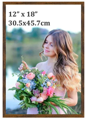 Zdjęcie produktu dla Ramka na zdjęcia 30 x 45 cm, brązowy, do plakatów