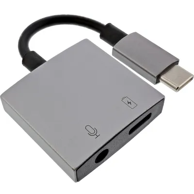 Immagine prodotto di Cavo adattatore audio InLine® USB-C, da USB-C a presa da 3,5 mm + PD 30W