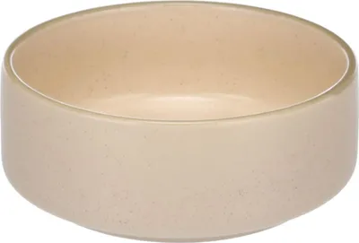 Image de Flamingo Gamelle Lado ronde beige pour chiens