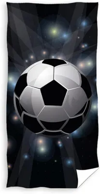 Produktbild von Carbotex FUßBALL Strandtuch Badetuch Duschtuch 70x140cm  TNL250602