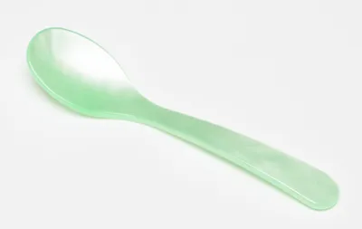 Image de G.F. Heim Söhne Cuillère à oeuf en verre acrylique vert pomme 12,5cm