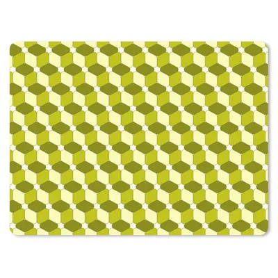Produktbild von MuchoWow® Mauspad Mousepad Blöcke - Muster - 3D 23x19 cm - Mousepads - Maus Mat - Pad - Mausunterlage - Schreibtischunterlage - Mauspad