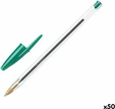 Zdjęcie produktu dla Długopis Cristal Original zielony (50szt) BIC