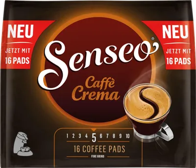 Produktbild von Senseo Pads Caffe Crema, 16 Kaffeekapseln
