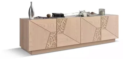 Produktbild von Sideboard Stil Modern beige Luxus Highboard Design Wohnzimmer neu