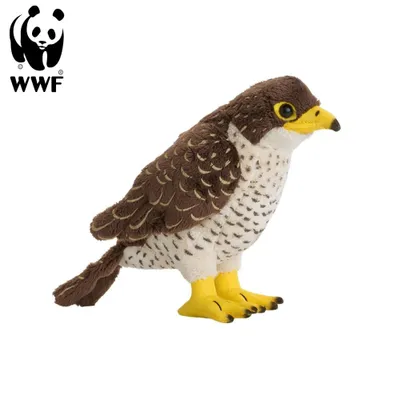 Produktbild von WWF Plüschtier Falke (15cm) lebensecht Kuscheltier Stofftier Raubvogel Falcon NEU