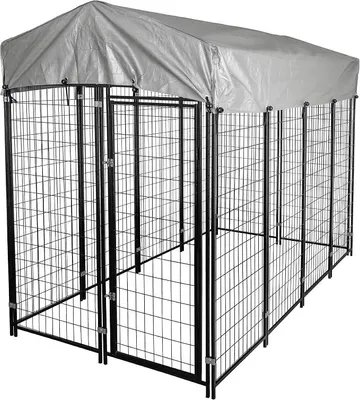 Imagen del producto de Jaula para animales con protección solar