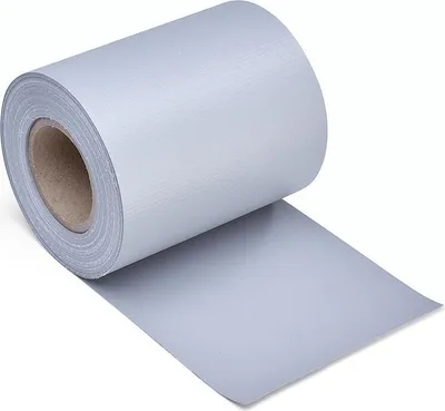 Produktbild von Sichtschutz Streifen Zaunblende 35 m Doppelstabmatten Zaunfolie PVC grau
