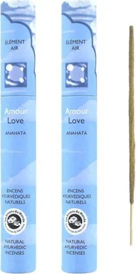 Immagine prodotto di 32 bastoncini di incenso ayurvedico naturale - Amore