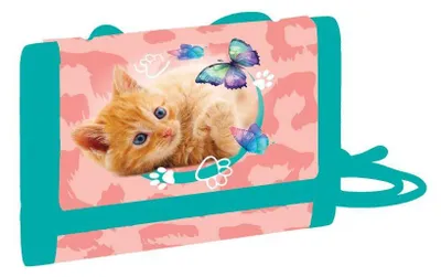 Produktbild von Oxybag Kinder-Textilgeldbörse Katze
