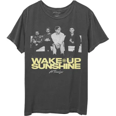 Produktbild von All Time Low Faded Wake Up Sunshine Charcoal Grey M T-Shirt