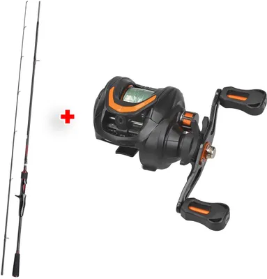 Produktbild von Baitcast Combo Ready To Fish Abu Garcia Vendetta V3 190cm Baitcastrute - Mostal Baitcast 301 LH CO Braid mit Angelschnur