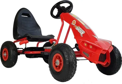 Produktbild von Kinderfahrzeug Go-Kart ,Tretauto, A-18 Rot