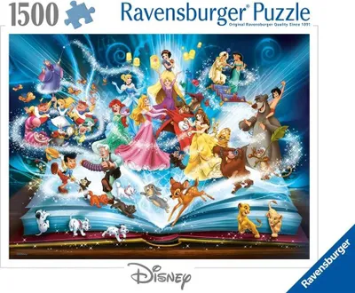 Image de Ravensburger Jigsaw Puzzle Disney's Magical Fairy Tale Book, 1500pcs.