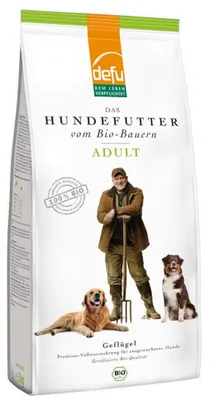 Produktbild von defu Hund Adult Geflügel 3 kg, Adult, Riese (≥45 kg), Groß (26-44 kg), Mittelgroß (11-25 kg), Buchweizen, Mais, Geflügel, Reis, Gemüse, 3 kg
