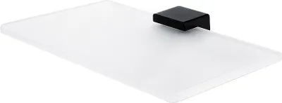 Produktbild von Nimco Kibo - Ablage, Länge 200 mm, Glas -matt/ schwarz matt Ki-14091B-1U-20-90