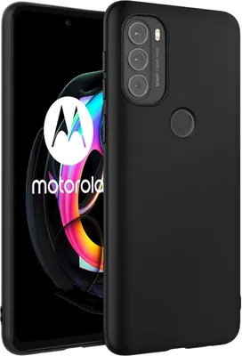 Produktbild von Conie TPU Schutzhülle für Motorola Moto G71 5G Tasche Case Cover Bumper Silikon Hülle in Schwarz matt