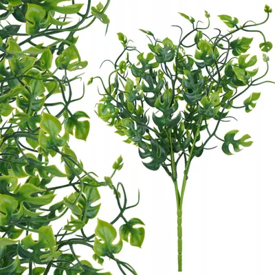Produktbild von Topoblu Monstera Mini Künstlicher Zweig 32 cm Grün