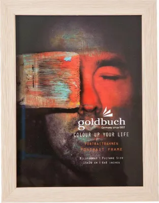 Image de Cadre photo Goldbuch Colour Up naturel pour 1 photo 15 x 20 cm