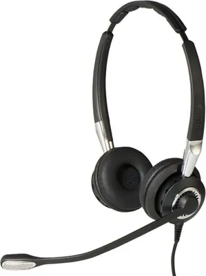 Zdjęcie produktu dla Jabra BIZ 2400 II, Przewodowa, Biuro/centrum telefoniczne, 100 - 6800 Hz, 77 g, Zestaw suchawkowy, Czarny