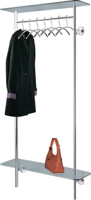 Produktbild von Kerkmann Wandgarderobe Plato 30609414 silber Metall 85,0 x 175,0 cm