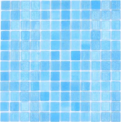 Produktbild von Mosaikfliese Poolmosaik Schwimmbadmosaik SPAIN türkis Badezimmer Dusche MOS220-501R_f