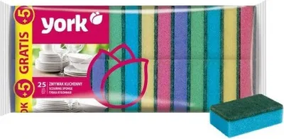 Obrázek produktu pro Drhnoucí houba 25+5 ks jako dárek - YORK