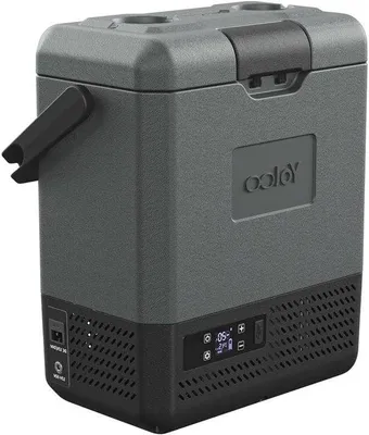 Image de Petite glacière électrique portable 12/24 V CC, gris, -20 °C