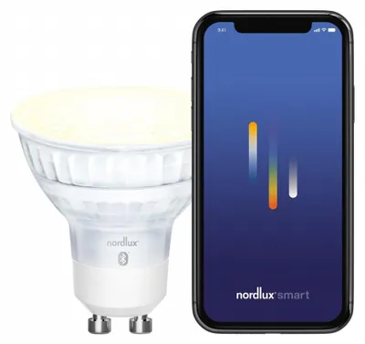 Produktbild von Nordlux 2070031000, Intelligente Glühbirne, Weiß, GU10, 2200 K, 6500 K, 36°