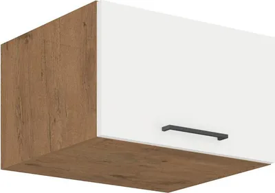 Immagine prodotto di Armadietto profondo per cappa aspirante VANYA - larghezza 60 cm, bianco / rovere lancelot