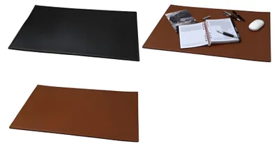 Obrázok produktu pre Podložka na písanie Alassio z pravej kože v koňakovej farbe 650 x 450 mm