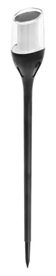 Solarlaterne mit Flammeneffekt, 12 LEDs, 1600 K, IP65