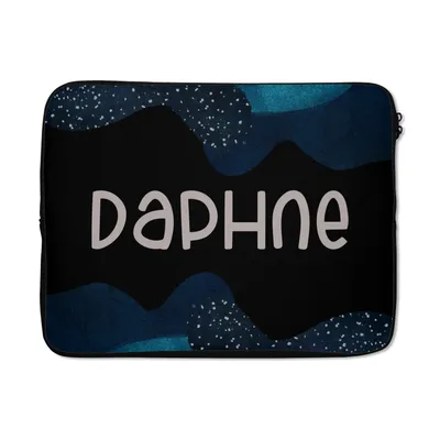 Produktbild von MuchoWow® Laptop Hülle 17 Zoll Laptoptasche Daphne - Pastell - Mädchen - Zipper - Schutzabdeckung