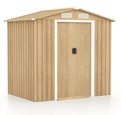 Produktbild von Außenlagerung – Gartenhaus – Abstellraum – Gartenpavillon – Fahrradgarage – Wetterbeständiger, verzinkter Stahl