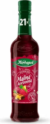 Zdjęcie produktu dla Syrop MALINA KORZENNA suplement diety 420ml