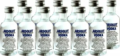 Produktbild von Absolut Vodka 40% Vol. 12x0,05l