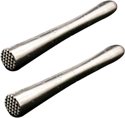 Produktbild von Professionelle Edelstahl-Muddler für Cocktails - Bar - Getränke - Früchte - Bartool - Werkzeug 22,5 cm