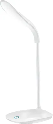Obrázek produktu pro Dobíjecí stolní lampa LED s USB - 360° flexibilní husí krk, dotykové ovládání, světlo na čtení šetrné k očím