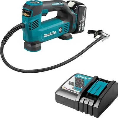 Image de Gonfleur sans fil 18V (1x3,0 Ah) avec chargeur et coffret - MAKITA DMP181RF1