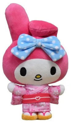 Imagen del producto de Figura de peluche de Sanrio, My Melody, versión kimono, 22 cm