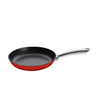 Produktbild von Kuechenprofi Provence 0403001424 Bratpfanne, 24 cm max. Durchmesser, Gusseisen/Gussaluminium, Induktionsherd-geeignet