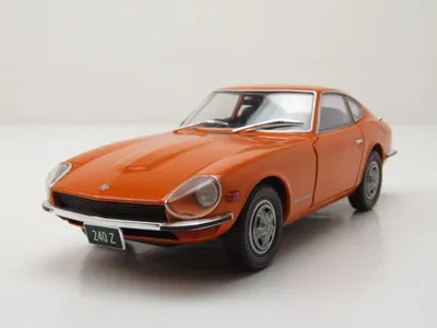 Produktbild von Whitebox 124198 Datsun 240 Z RHD 1969 orange 1:24
