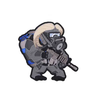 Image de Patch Premium 3D Bœuf (Ox) Frogman Ox No. 5