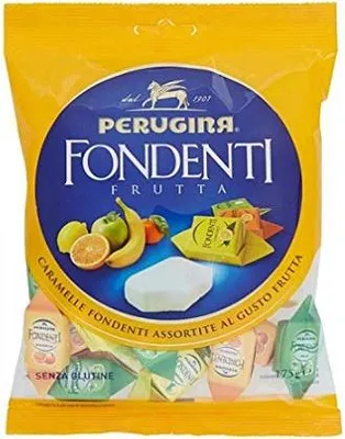 Produktbild von Perugina Fondenti Gusto Frutta Bonbons mit Fruchtgeschmack italien 175g Beutel
